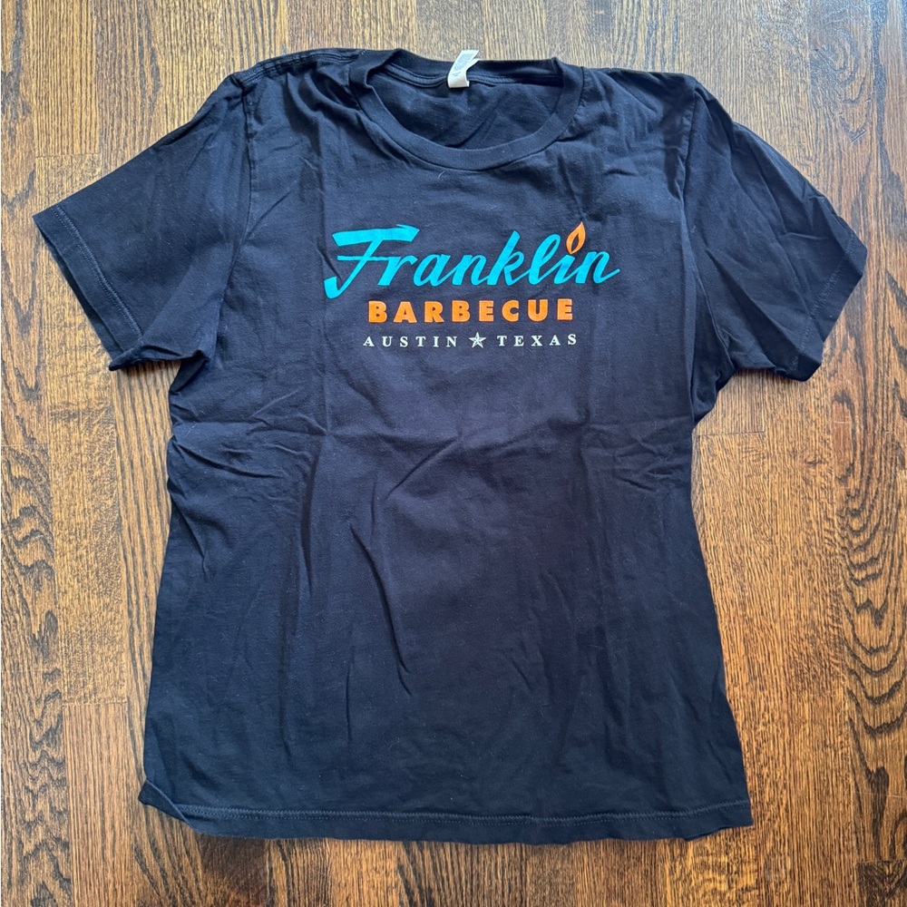 Franklin Barbecue Black Men’s T-Shirt L